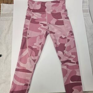 ZYLA ACTIVE PINK TIE DYE WOMENS ATHLETIC PANTS SIZE 4 GORPCORE